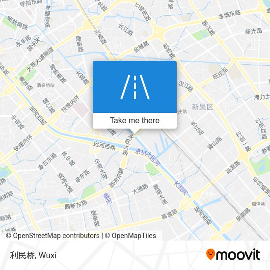 利民桥 map