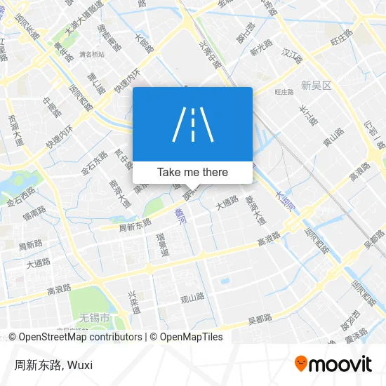 周新东路 map