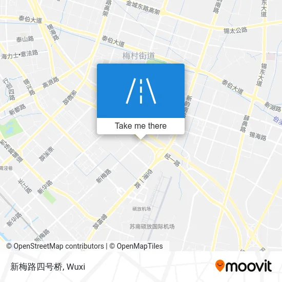 新梅路四号桥 map