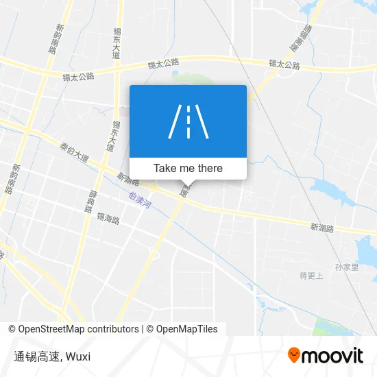 通锡高速 map