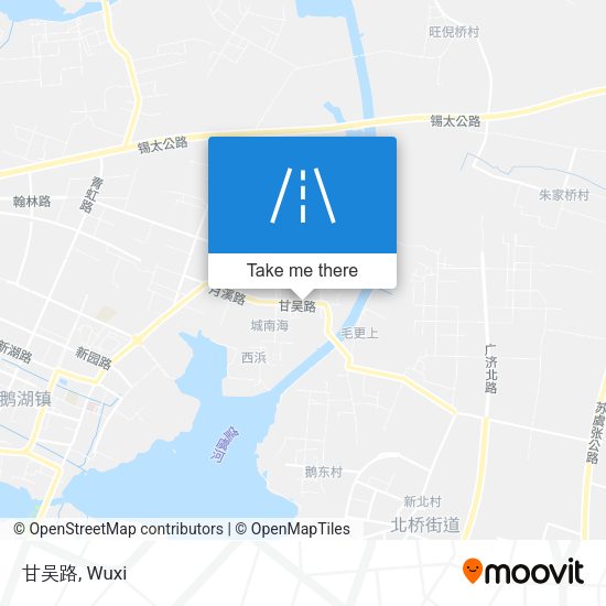 甘吴路 map