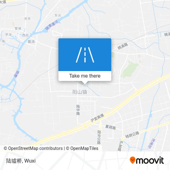 陆墟桥 map