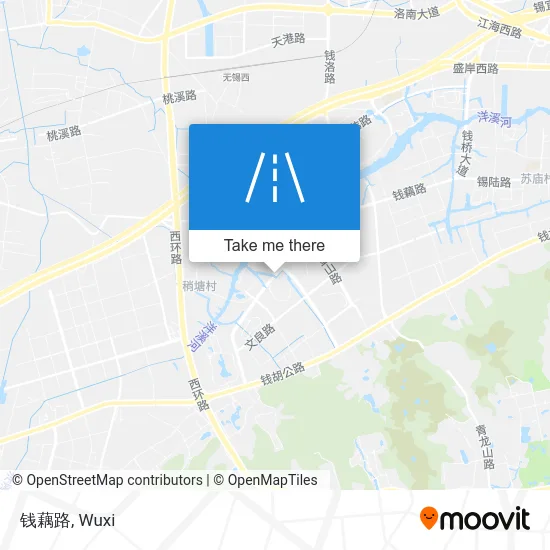 钱藕路 map