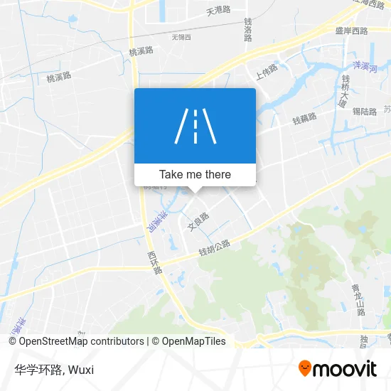 华学环路 map