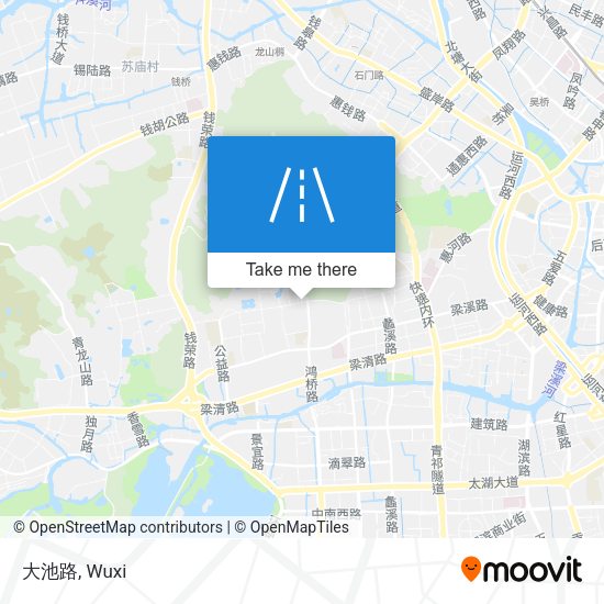 大池路 map