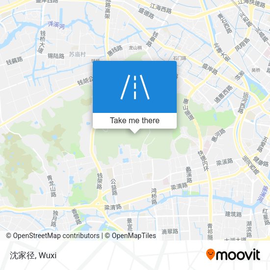 沈家径 map