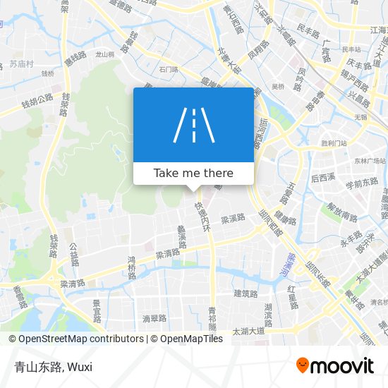 青山东路 map