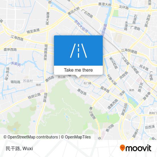 民干路 map
