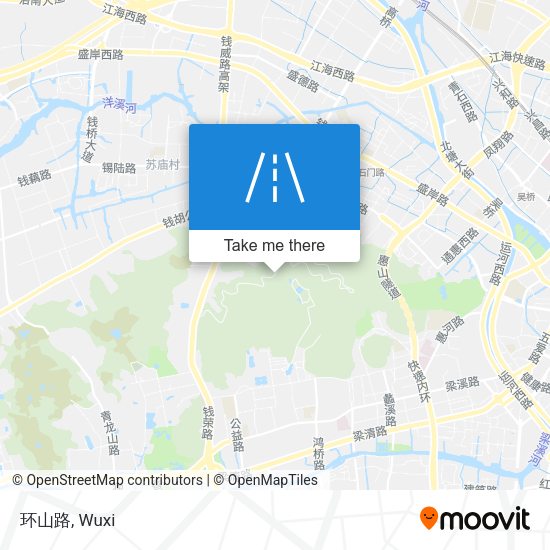 环山路 map