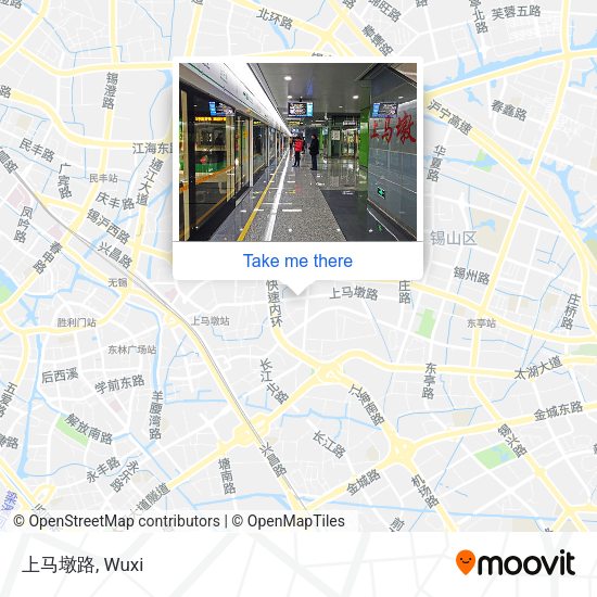 上马墩路 map