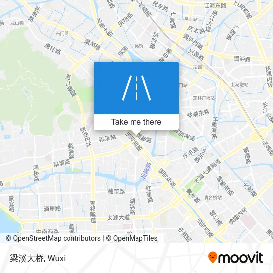 梁溪大桥 map