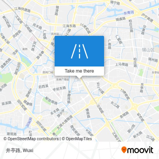 井亭路 map