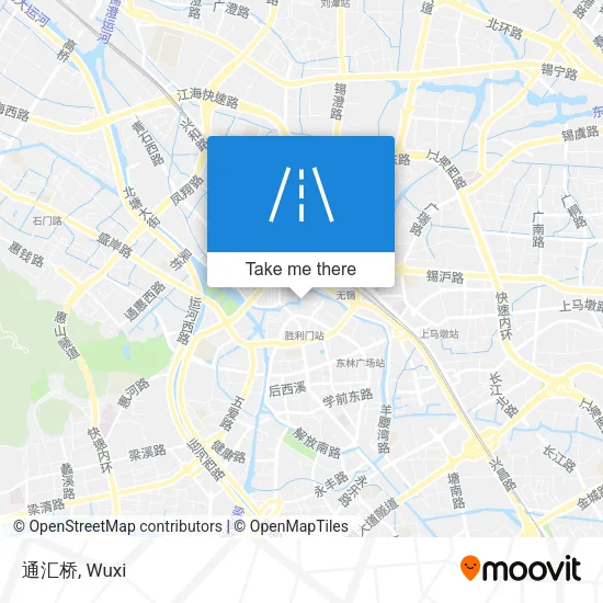 通汇桥 map