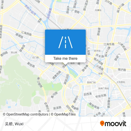 吴桥 map