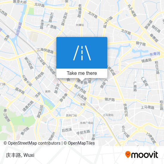 庆丰路 map