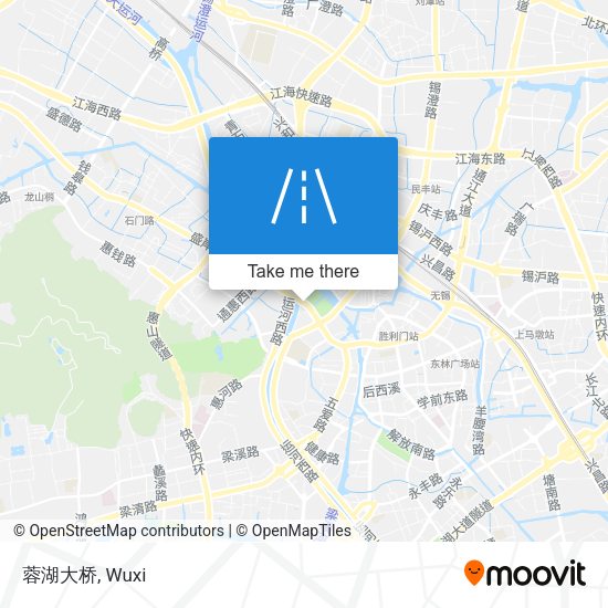 蓉湖大桥 map