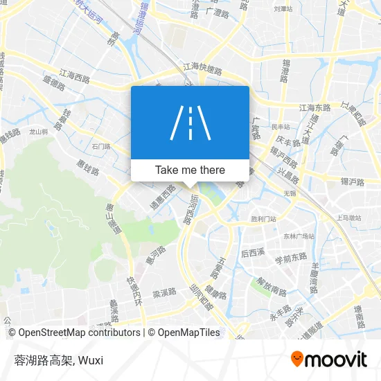 蓉湖路高架 map