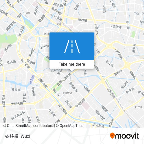 铁柱桥 map