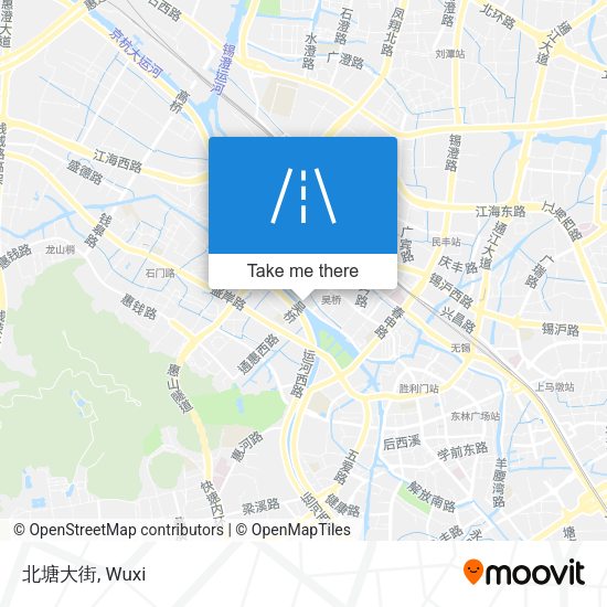 北塘大街 map