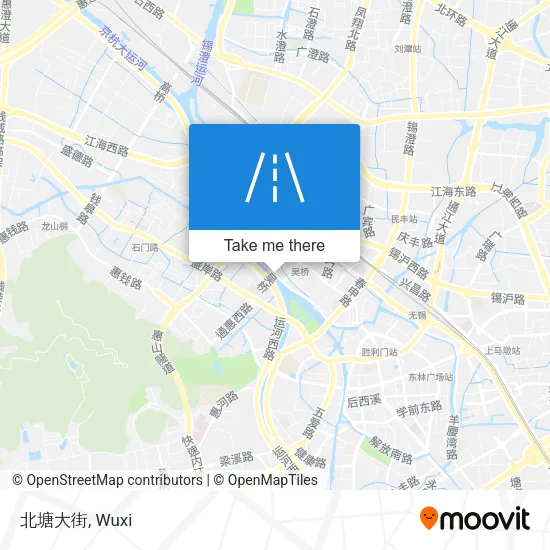 北塘大街 map