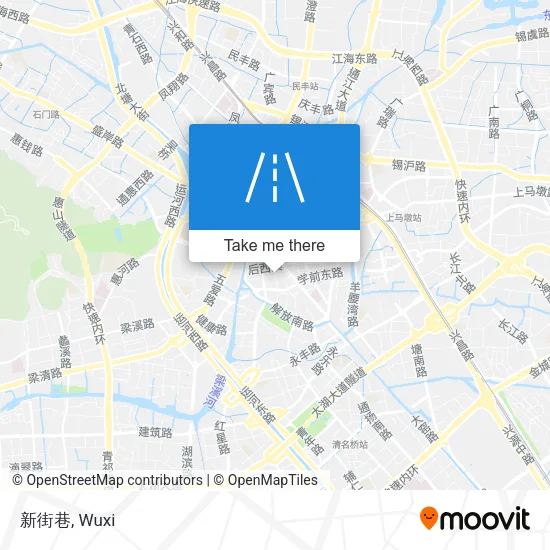 新街巷 map