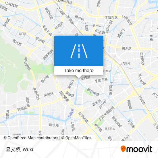 显义桥 map
