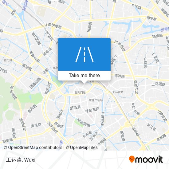 工运路 map