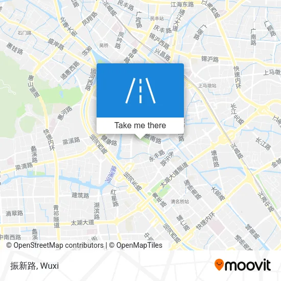 振新路 map