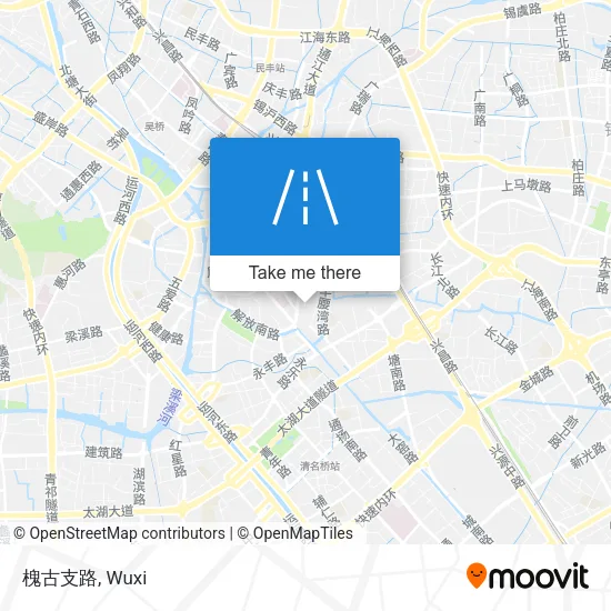 槐古支路 map