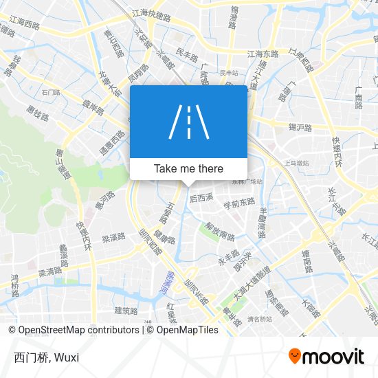 西门桥 map