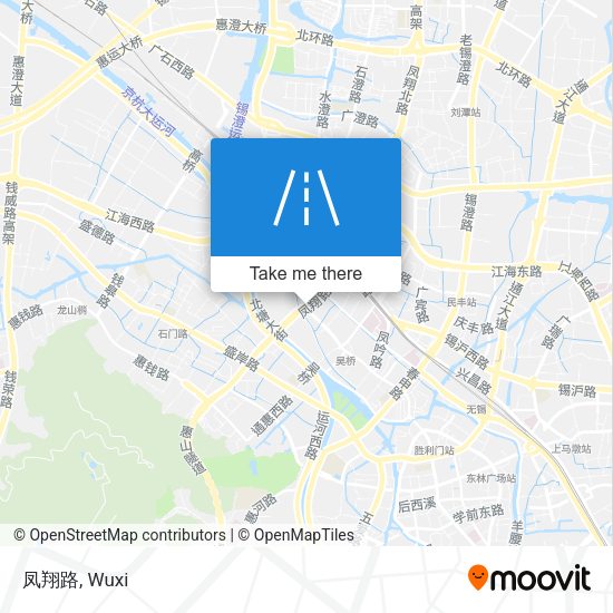 凤翔路 map