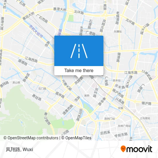 凤翔路 map