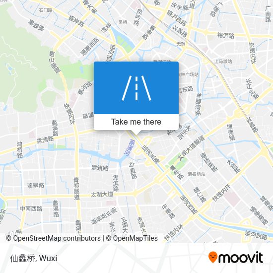 仙蠡桥 map