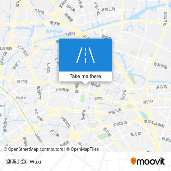 迎宾北路 map