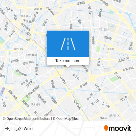 长江北路 map