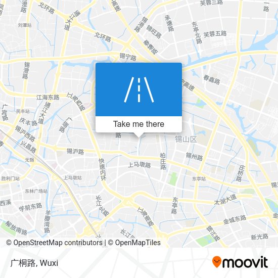 广桐路 map