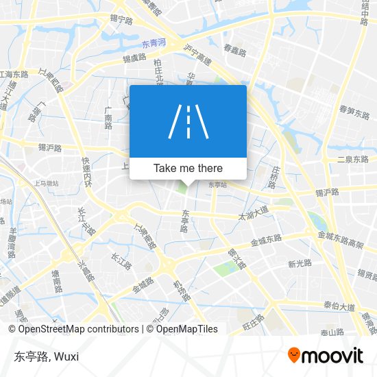 东亭路 map