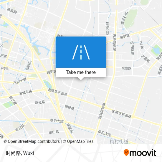 时尚路 map