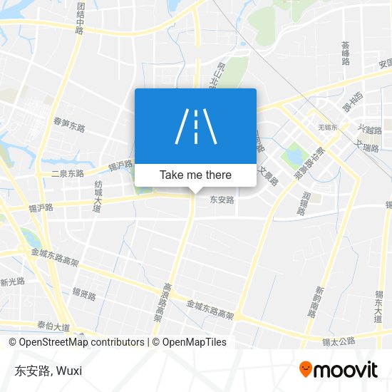 东安路 map