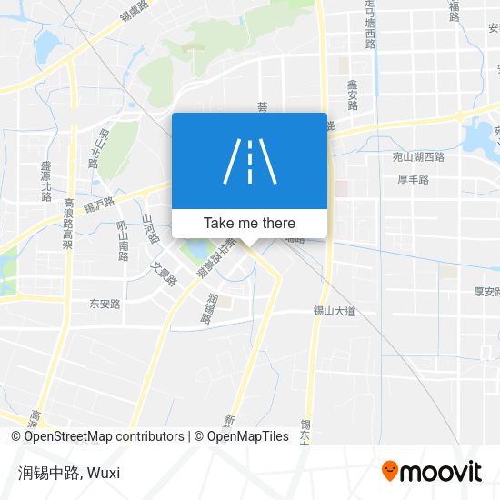 润锡中路 map