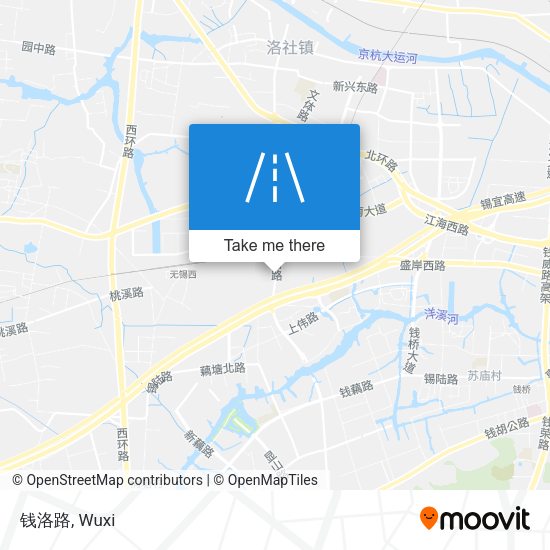 钱洛路 map