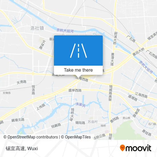 锡宜高速 map