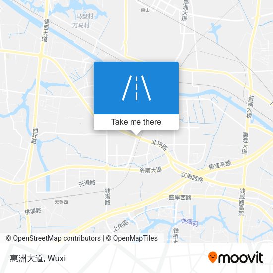 惠洲大道 map