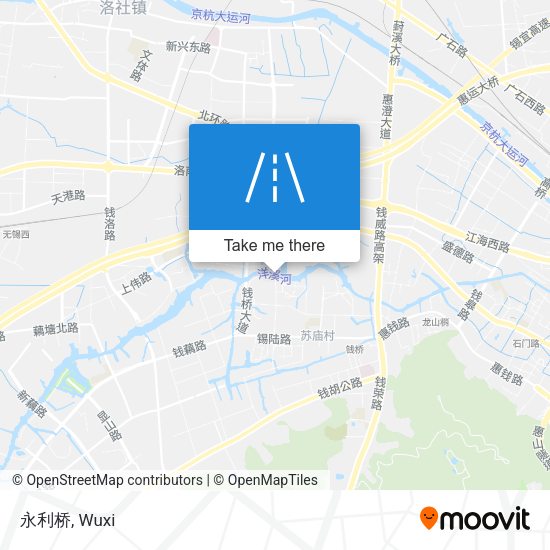永利桥 map