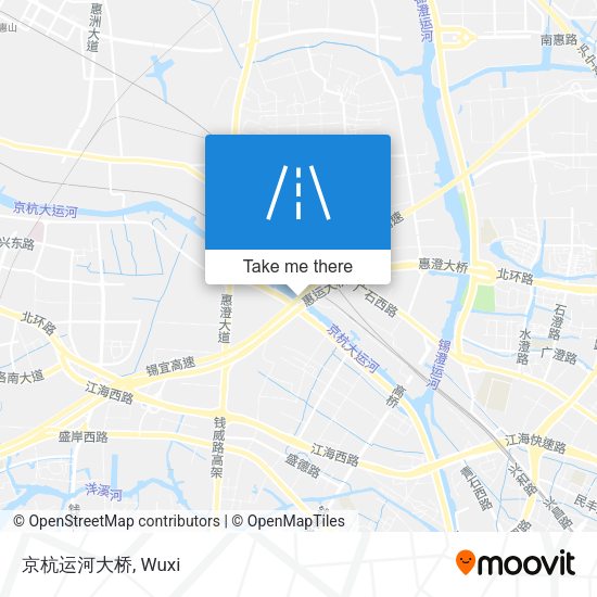京杭运河大桥 map