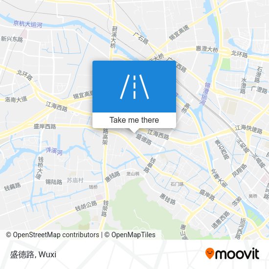 盛德路 map