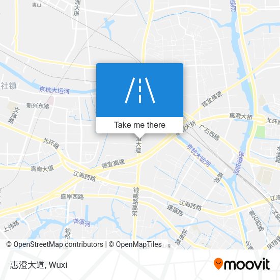 惠澄大道 map