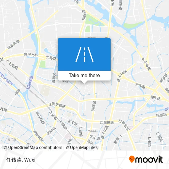 任钱路 map