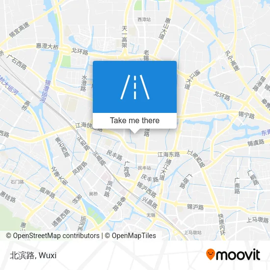 北滨路 map