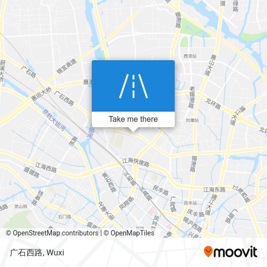 广石西路 map